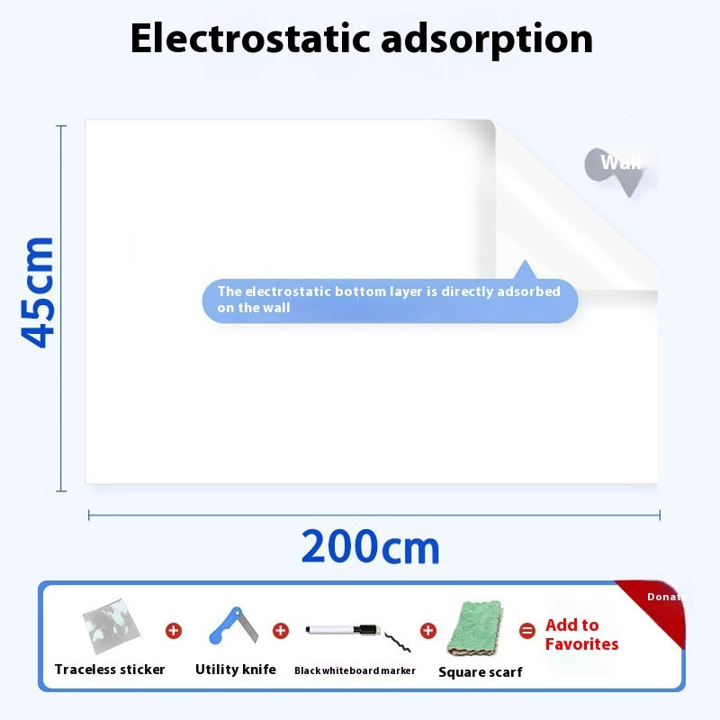 Smart Whiteboard Wall Sticker
