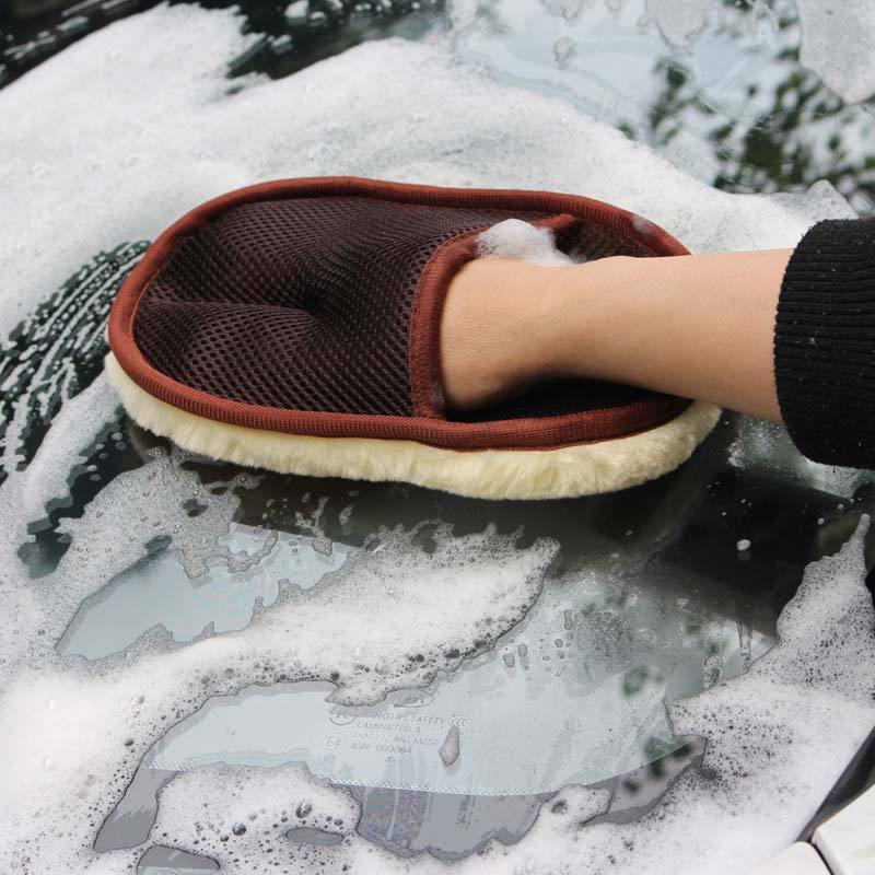 Soft Hair Car Wash Gloves β Premium Cleaning Mitt for Cars & Motorcycles