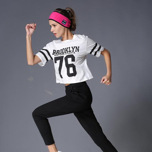 Wireless Bluetooth-Compatible Headband for Outdoor Fitness & Yoga