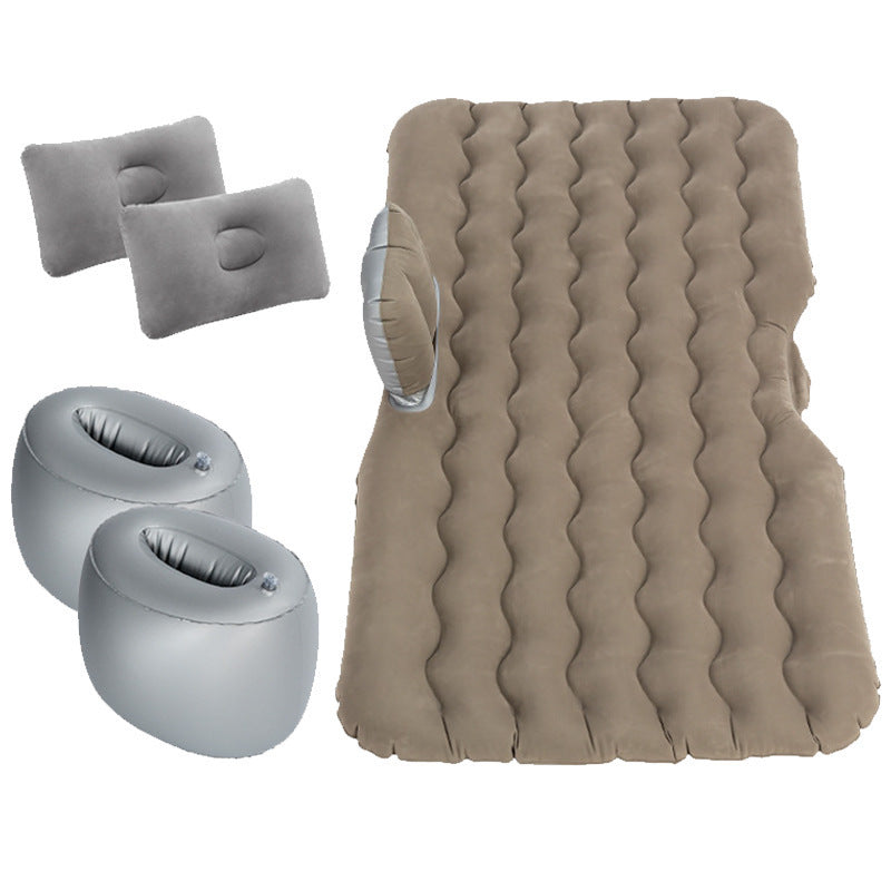 Inflatable Car Mattress β Comfortable Travel Air Bed with Pillows for Outdoor & Car Sleeping