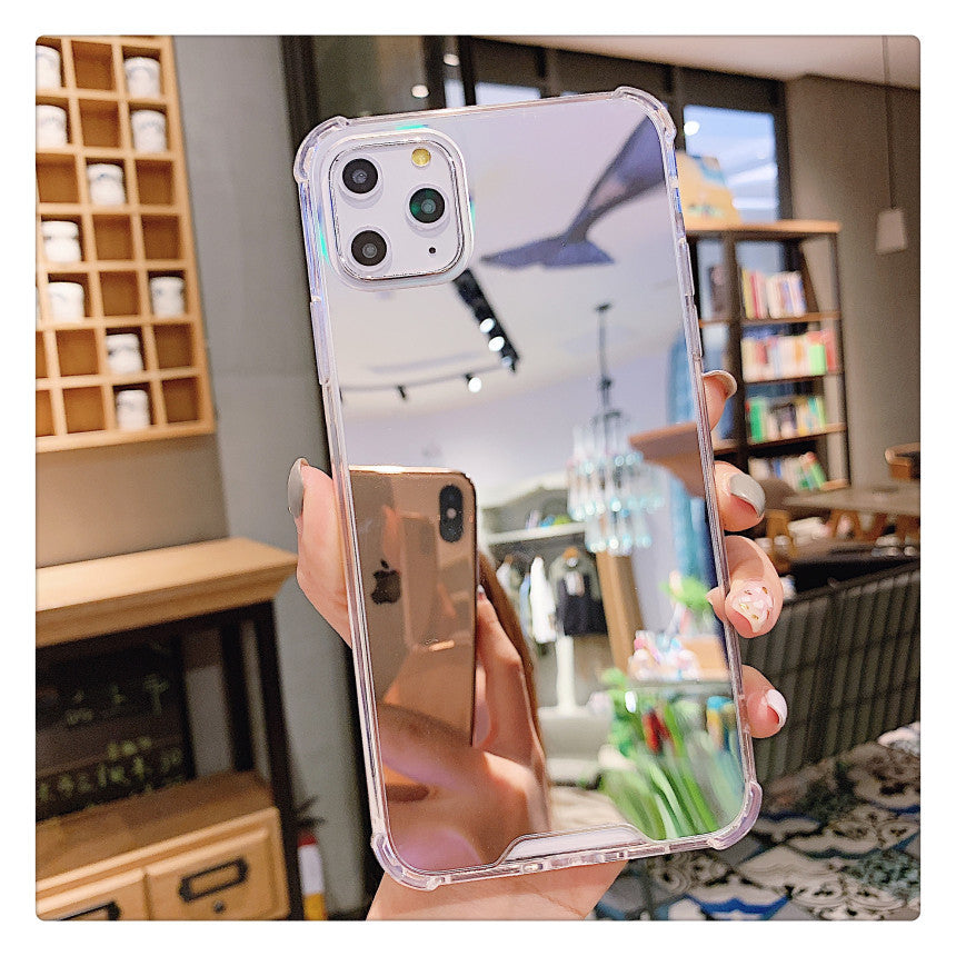 Mirror Phone Case with Drop Resistance β Stylish Protective Case for iPhone