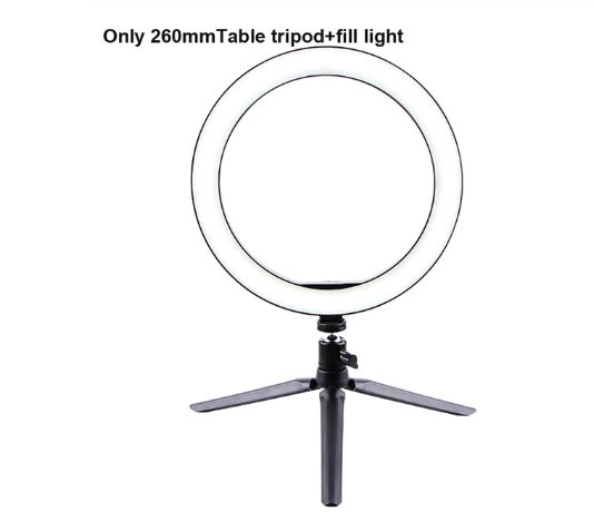 Universal Set-Top Ring Light with Tripod & Bluetooth Remote – 26cm / 20cm Options