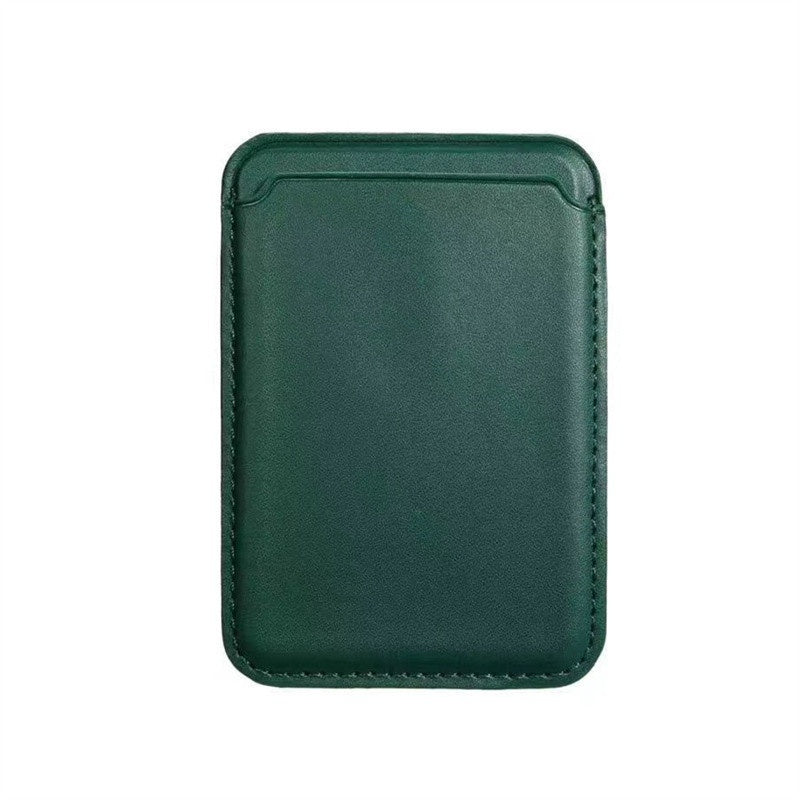 MagSafe Luxury Leather Card Holder Wallet Case for iPhone โ Magnetic Stand & Card Storage