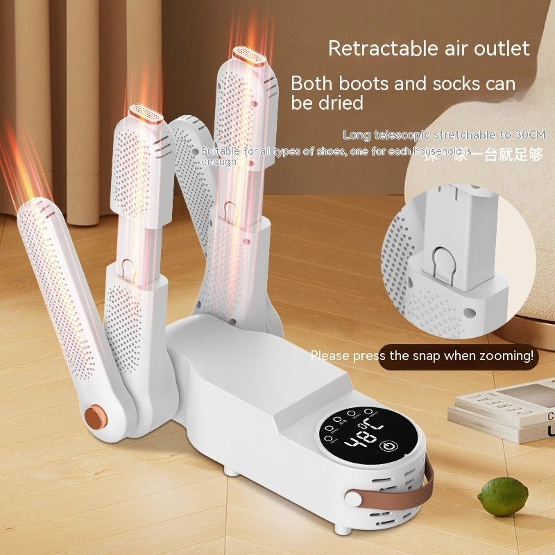 Foldable Electric Shoe Dryer – Retractable & Heat-Resistant Winter Drying Machine
