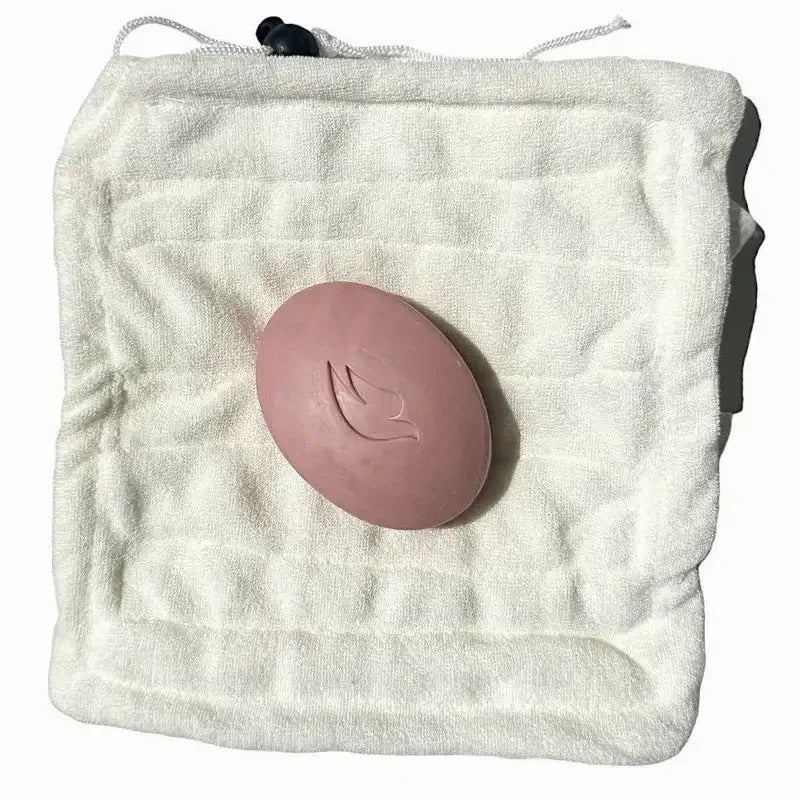 2-in-1 Loofah Bath Towel - Travel Size