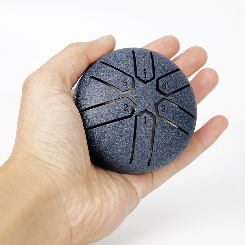 Hollow Steel Tongue Drum – Portable Percussion Instrument for Meditation & Music