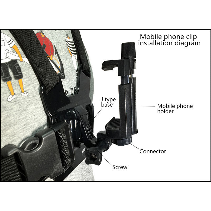 Phone Chest Mount Strap