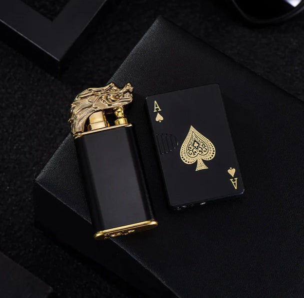 Poker Card Windproof Lighter