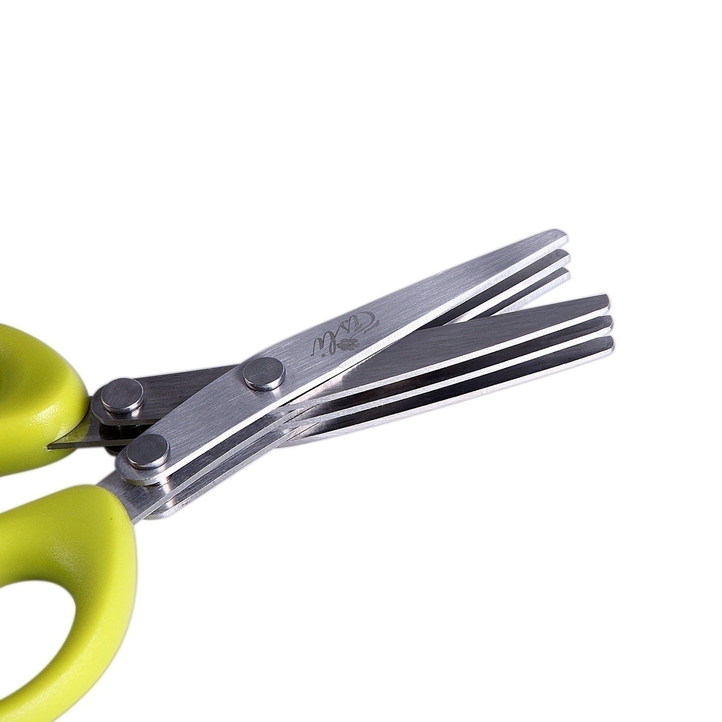 Multi-Layer Herb Scissors – Stainless Steel Green Onion & Spice Cutter