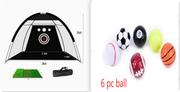Pro Golf Practice Net - Portable Training Cage