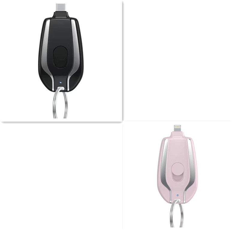 Pocket Power Bank - 1500mAh Wireless Keychain Charger