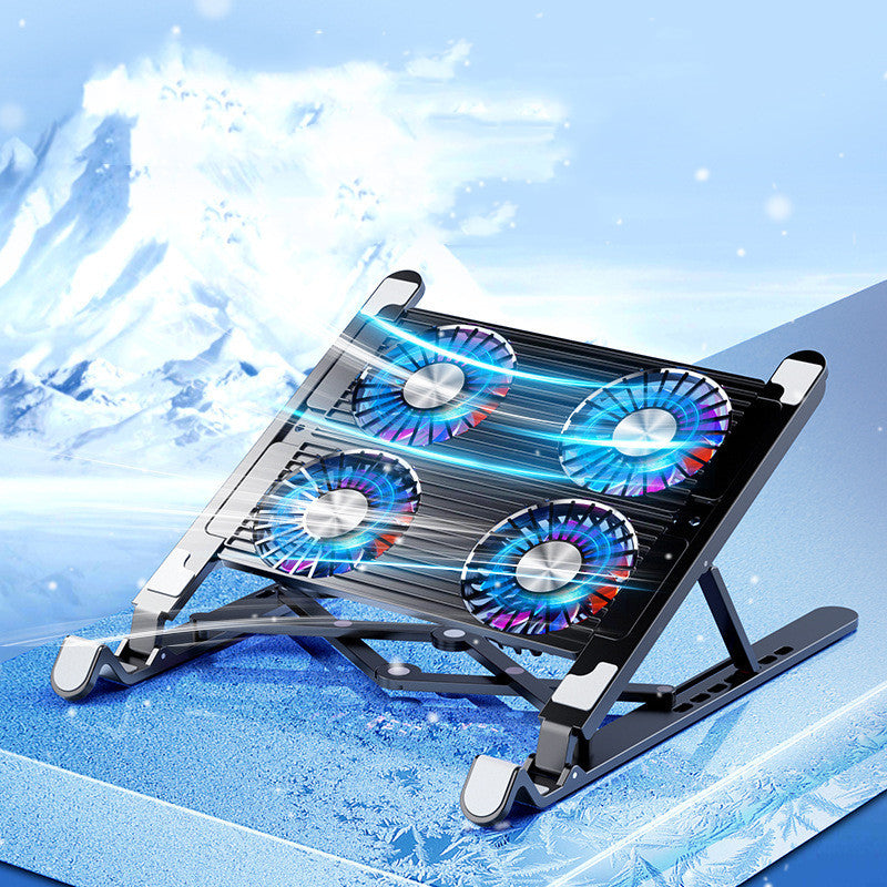 CoolStand Pro - Adjustable Laptop Stand with Cooling Fan