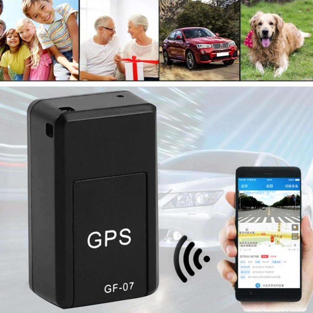 Magnetic Mini GPS Tracker β Real-Time Car Locator with Voice Recording & Anti-Lost Features