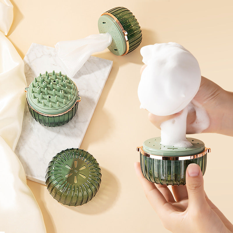 Silicone Scalp Massager & Shampoo Brush