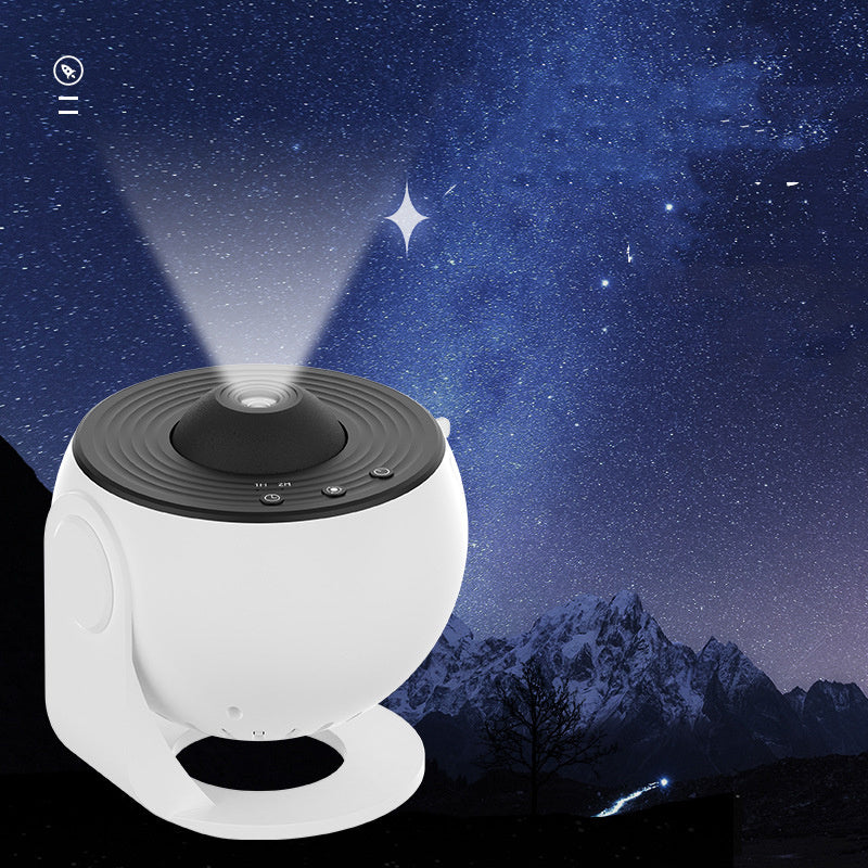 360° Rotating Galaxy Night Light Projector – Starry Sky & Planetarium Lamp