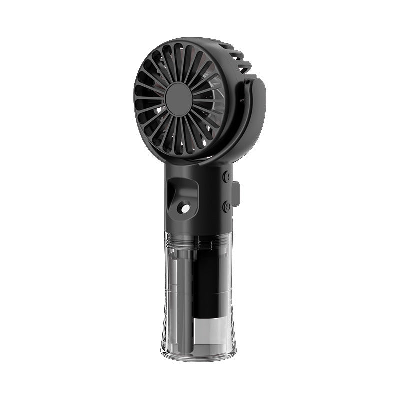 4-Speed Portable Mist Spray Fan – USB Rechargeable & Handheld