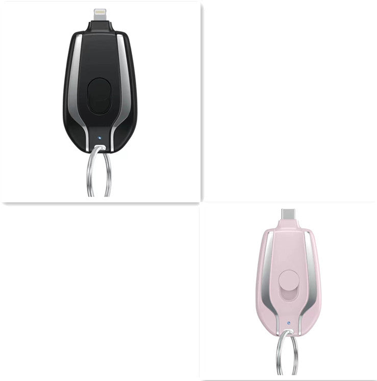 Pocket Power Bank - 1500mAh Wireless Keychain Charger