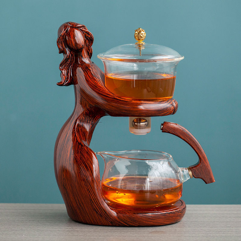 Glass Tea Set with Auto Infuser