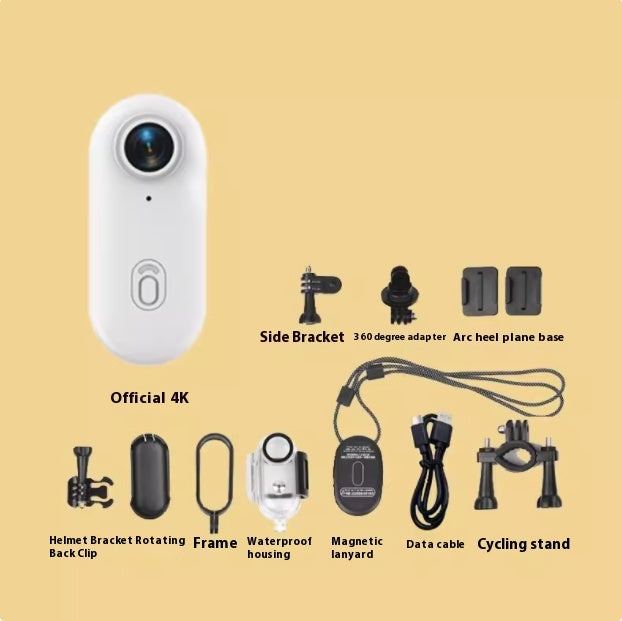 4K Action Camera Pro - Helmet & Bike Mount