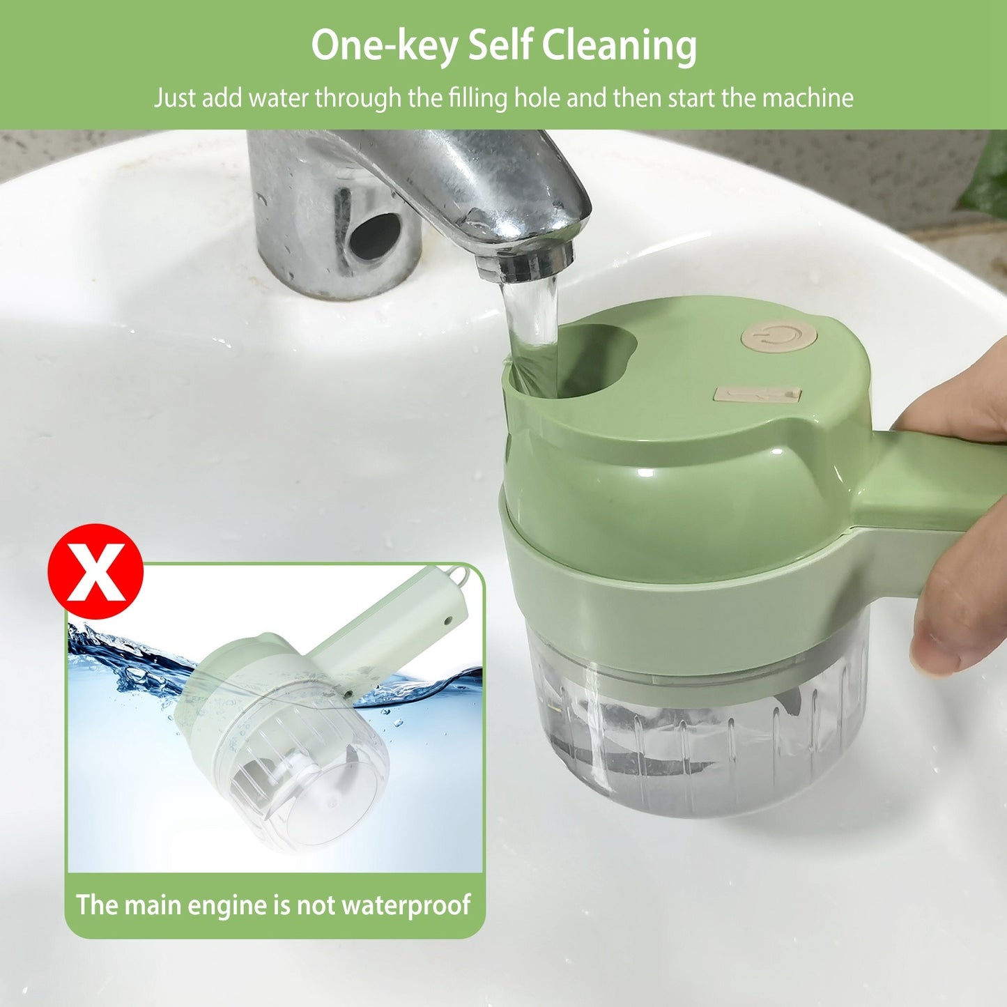 4-in-1 Electric Food Chopper