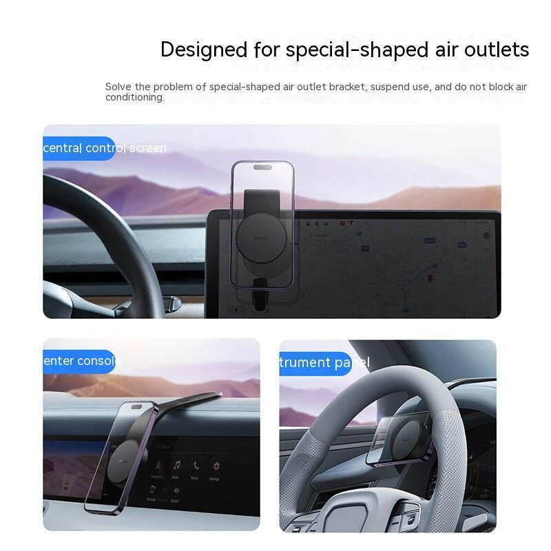 MagMount Pro - 15W Wireless Car Charger & Phone Holder