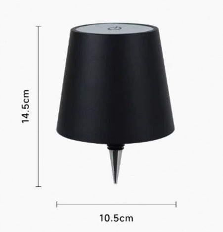 Vintage Wine Bottle LED Table Lamp