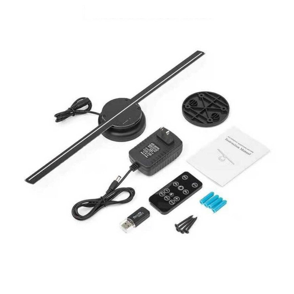 3D Hologram Fan Projector – Eye-Catching Display for Holidays & Parties