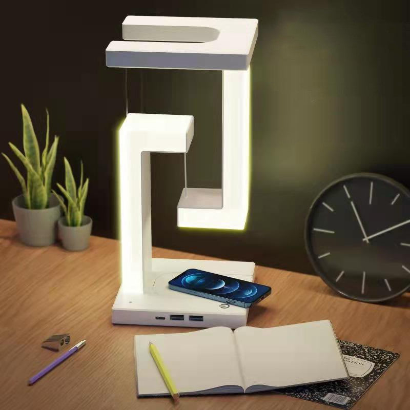 Creative Wireless Charging Floating LED Desk Lamp