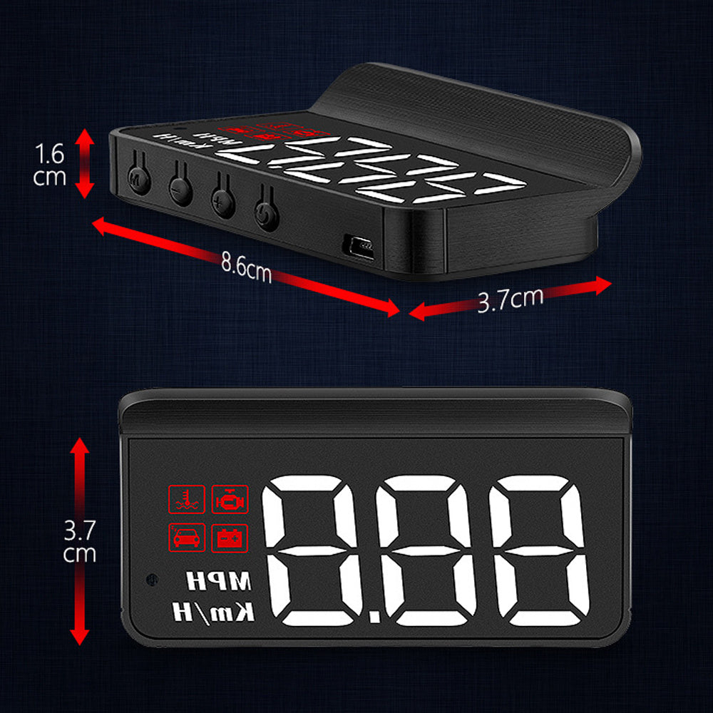 Smart Car HUD Display - GPS Speed Projector