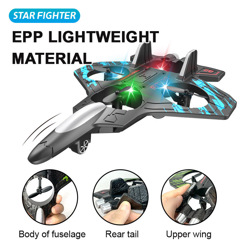 LED Light Drone - Colorful Flying Quadcopter