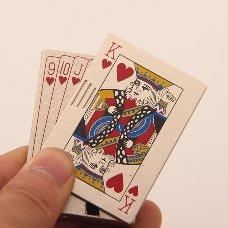 Poker Card Windproof Lighter