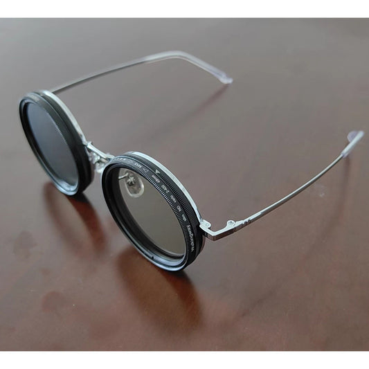 9-Speed UV Polarized Transparent Sunglasses