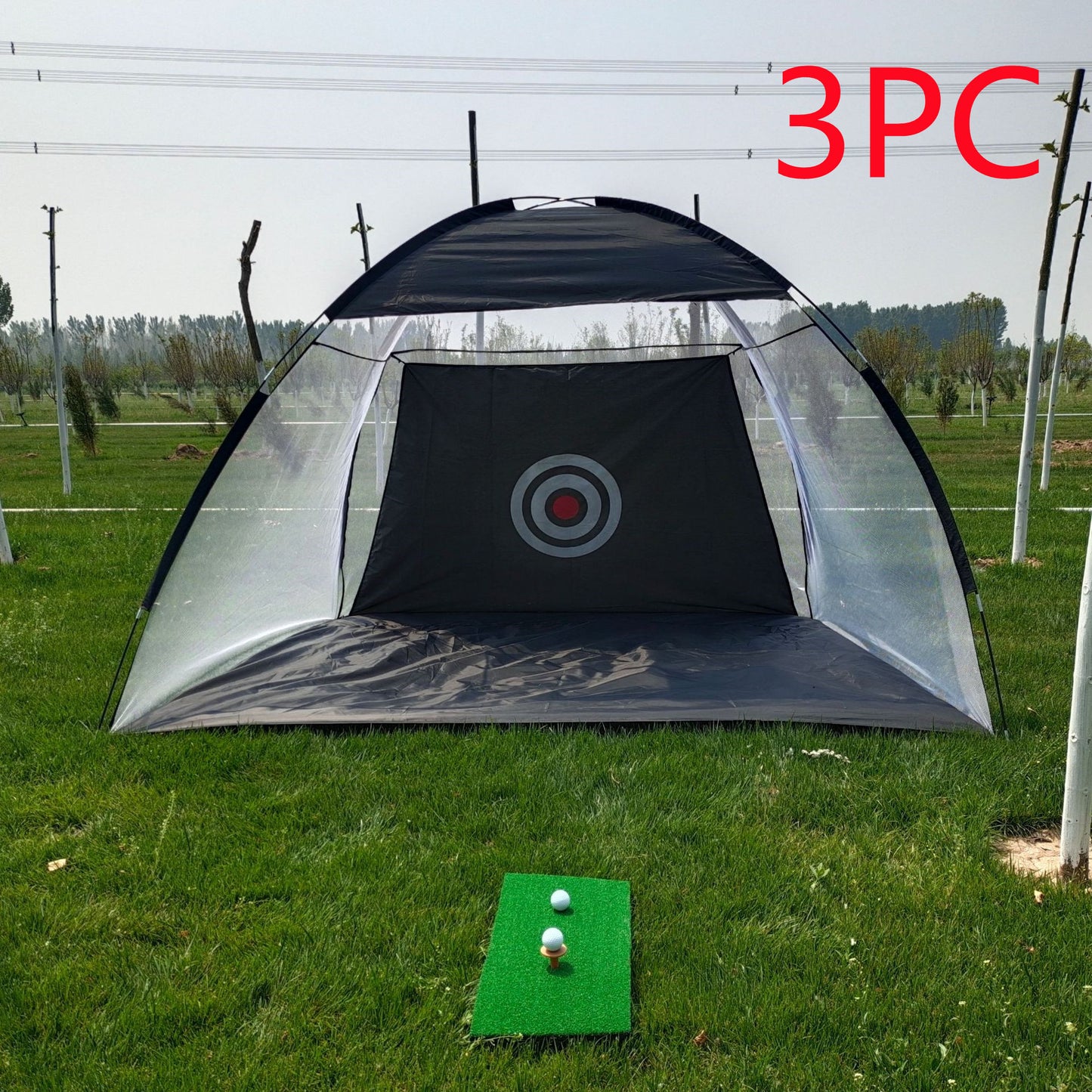 Pro Golf Practice Net - Portable Training Cage