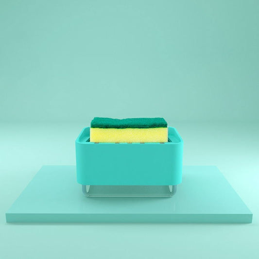Automatic Soap Dispenser with Cleaning Brush Holder