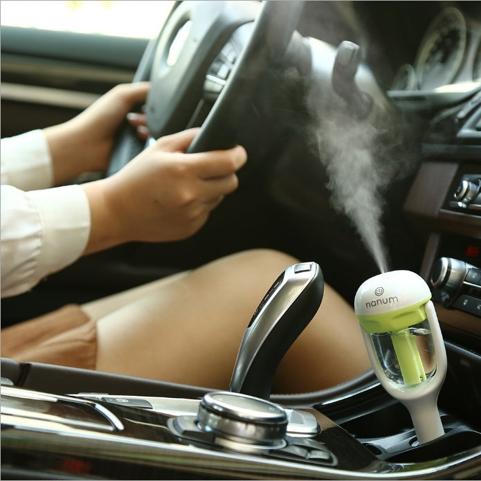Car Humidifier & Air Purifier – Portable Essential Oil Diffuser for Travel & Fresh Air