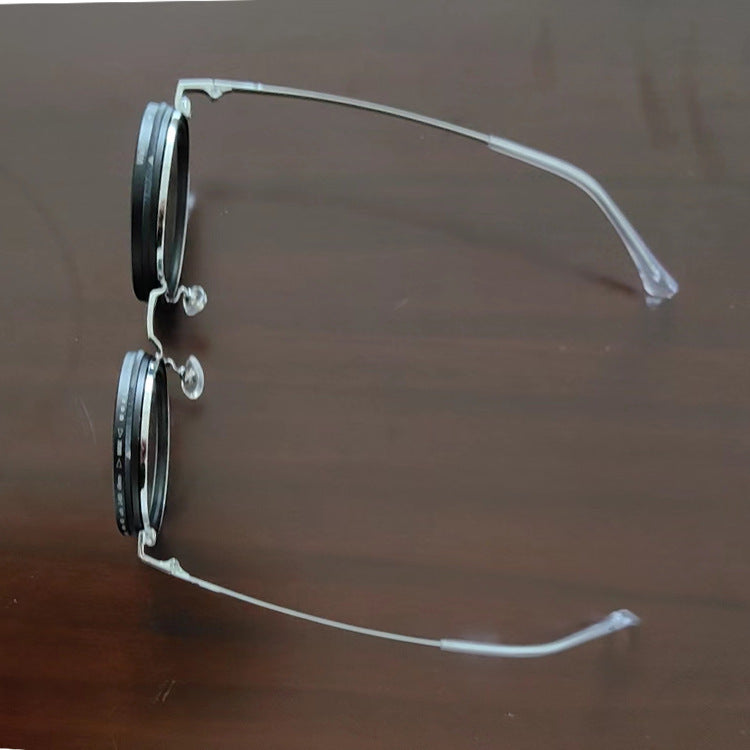 9-Speed UV Polarized Transparent Sunglasses