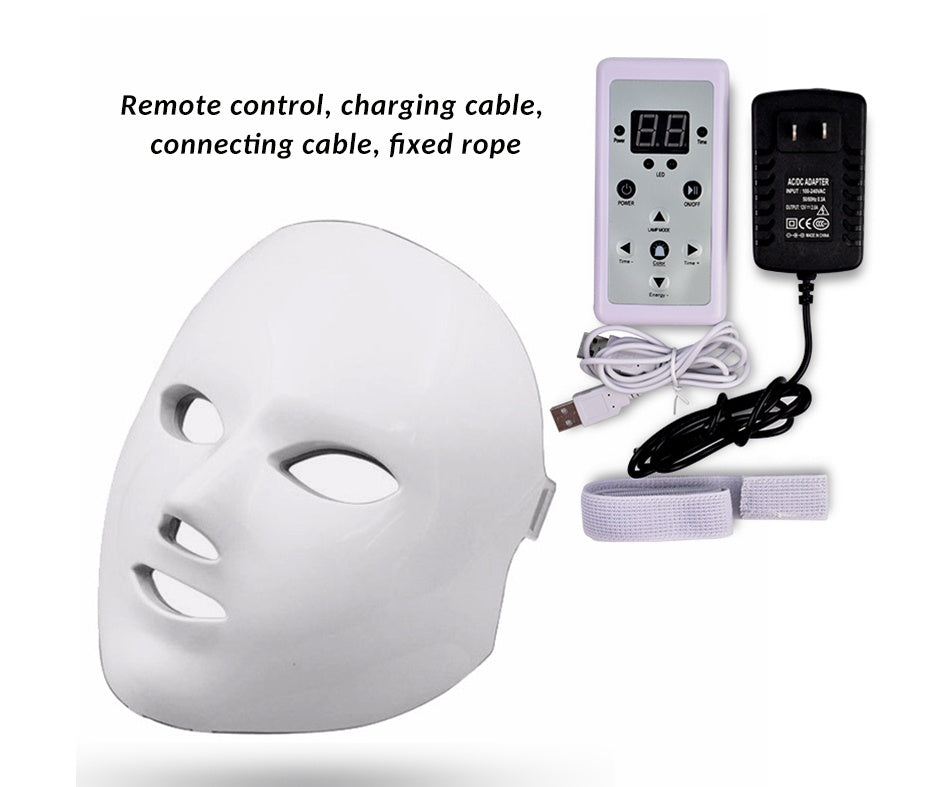 7-Color LED Facial Beauty Device