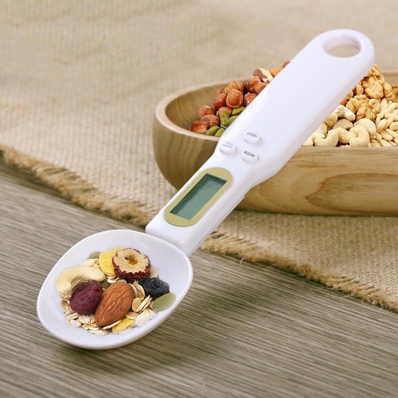 LCD Digital Measuring Spoon Scale for Kitchen & Cooking