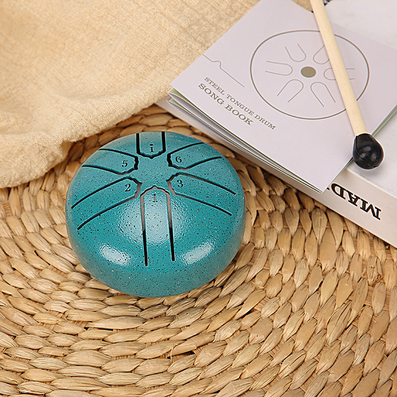 Hollow Steel Tongue Drum – Portable Percussion Instrument for Meditation & Music
