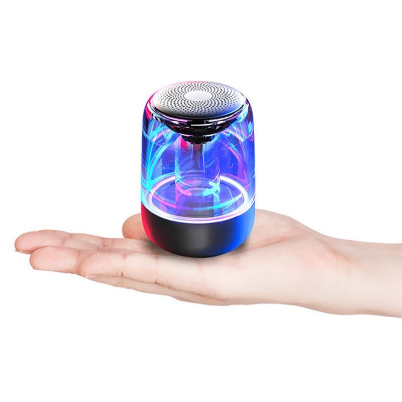 Portable Wireless Bluetooth Speaker with Bass Boost & LED Lights
