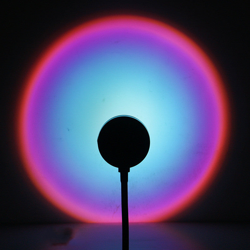 Sunset Projection Lamp – Ambient Night Light for Wall Décor