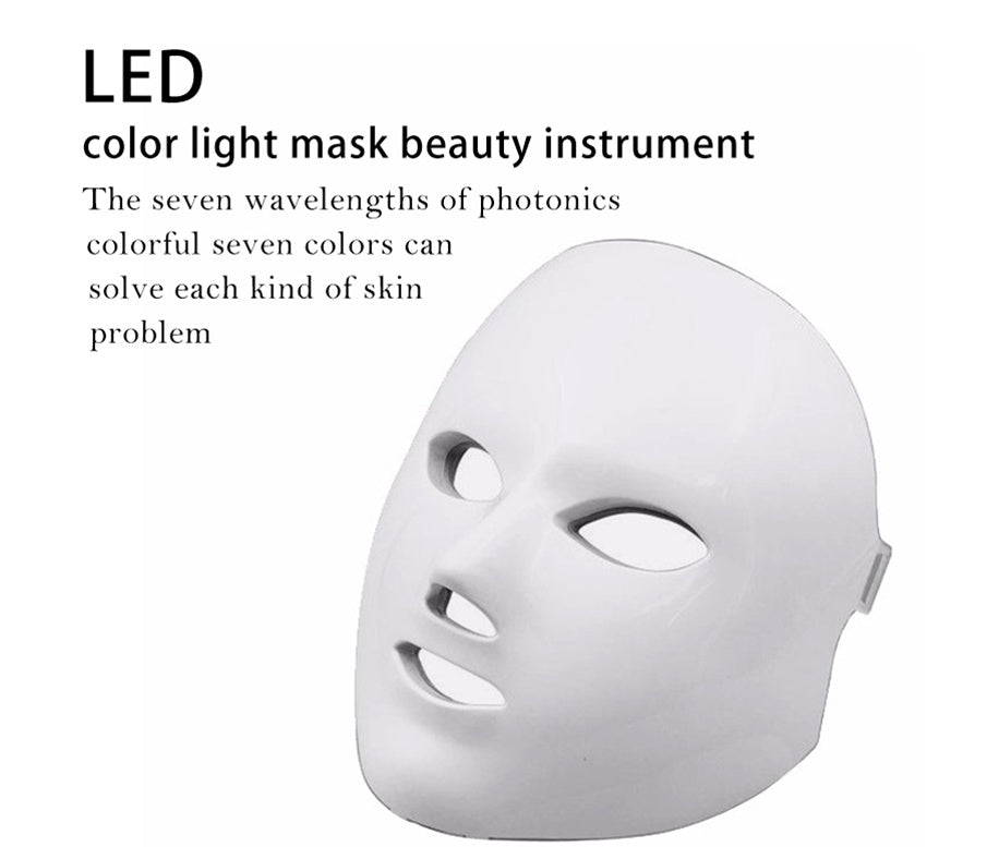 7-Color LED Facial Beauty Device