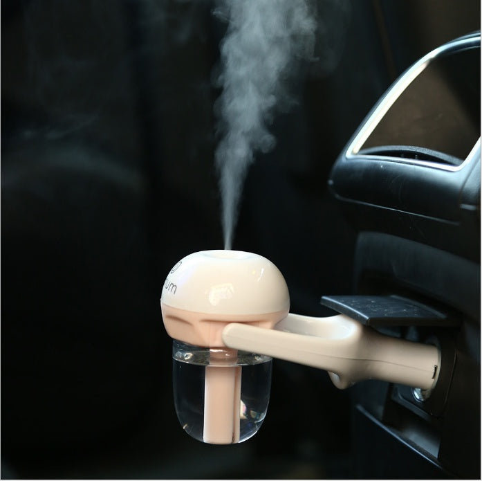 Car Humidifier & Air Purifier – Portable Essential Oil Diffuser for Travel & Fresh Air