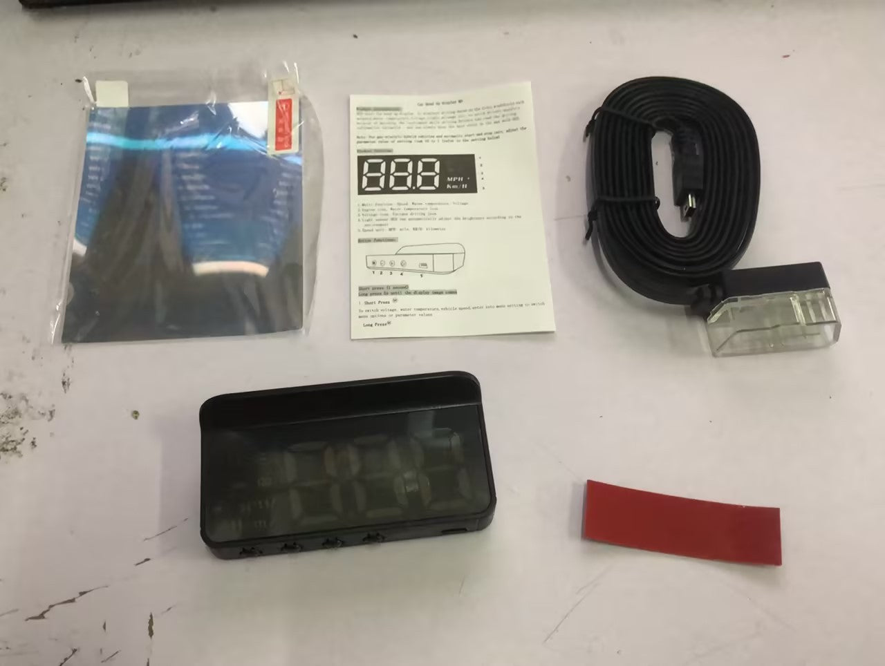 Smart Car HUD Display - GPS Speed Projector