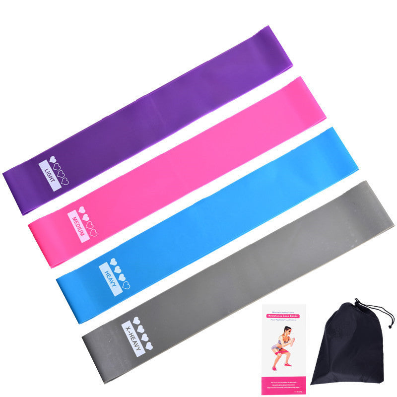 Resistance Bands for Yoga & Fitness – Mini Bands for Bodybuilding & Stretching