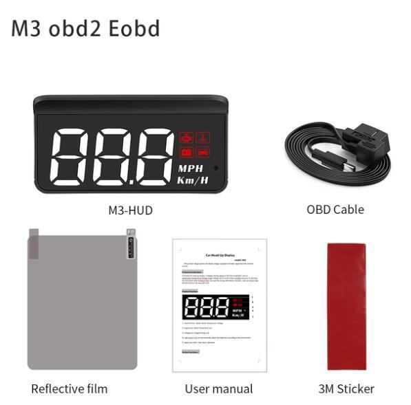 Smart Car HUD Display - GPS Speed Projector