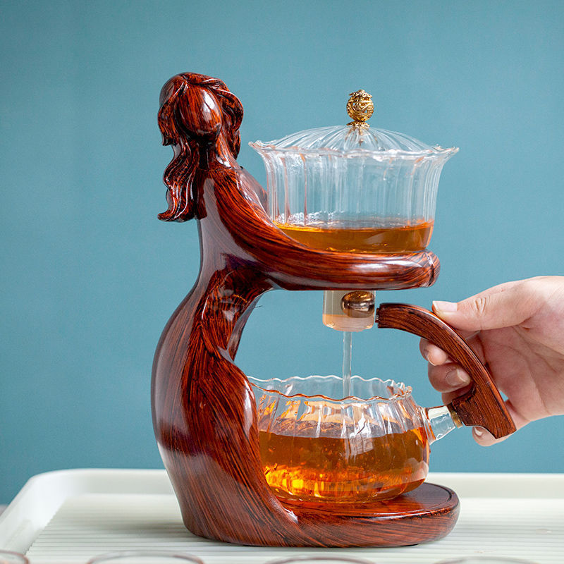 Glass Tea Set with Auto Infuser