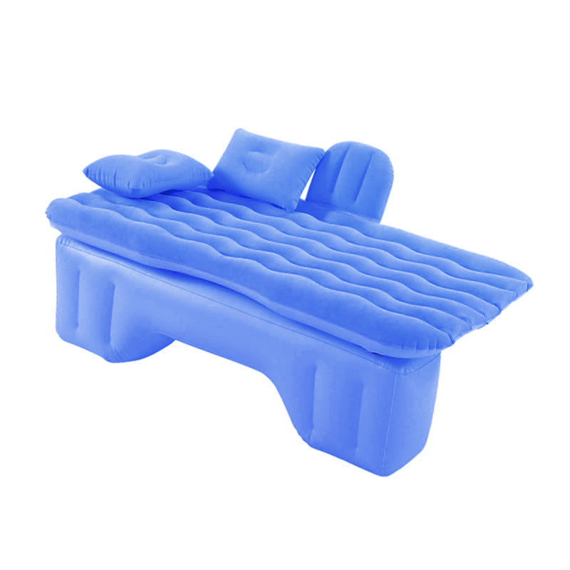Inflatable Car Mattress – Comfortable Travel Air Bed with Pillows for Outdoor & Car Sleeping