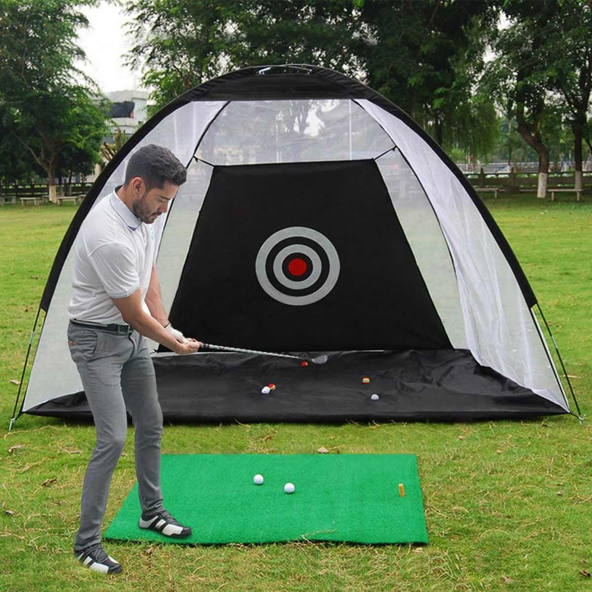 Pro Golf Practice Net - Portable Training Cage