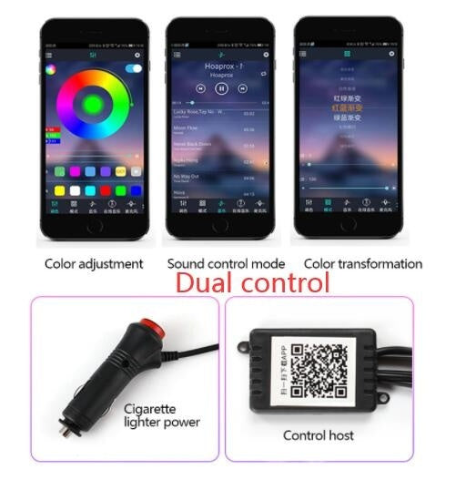 Smart Car LED Ambient Light Kit